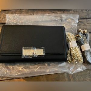 Poppy & Peonies vegan purse